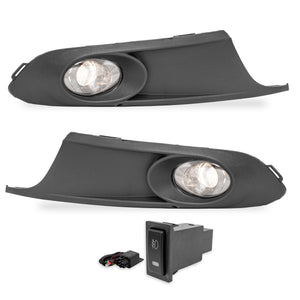 Kit Faros de niebla c/lupa Jetta 11-14 c/arnes switch Universal y focos 9006