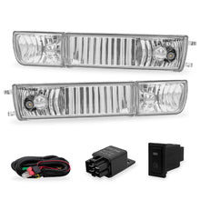 Load image into Gallery viewer, Faros de niebla cromo + cuartos Golf/Jetta 93-99 c/arnes switch univ. y focos