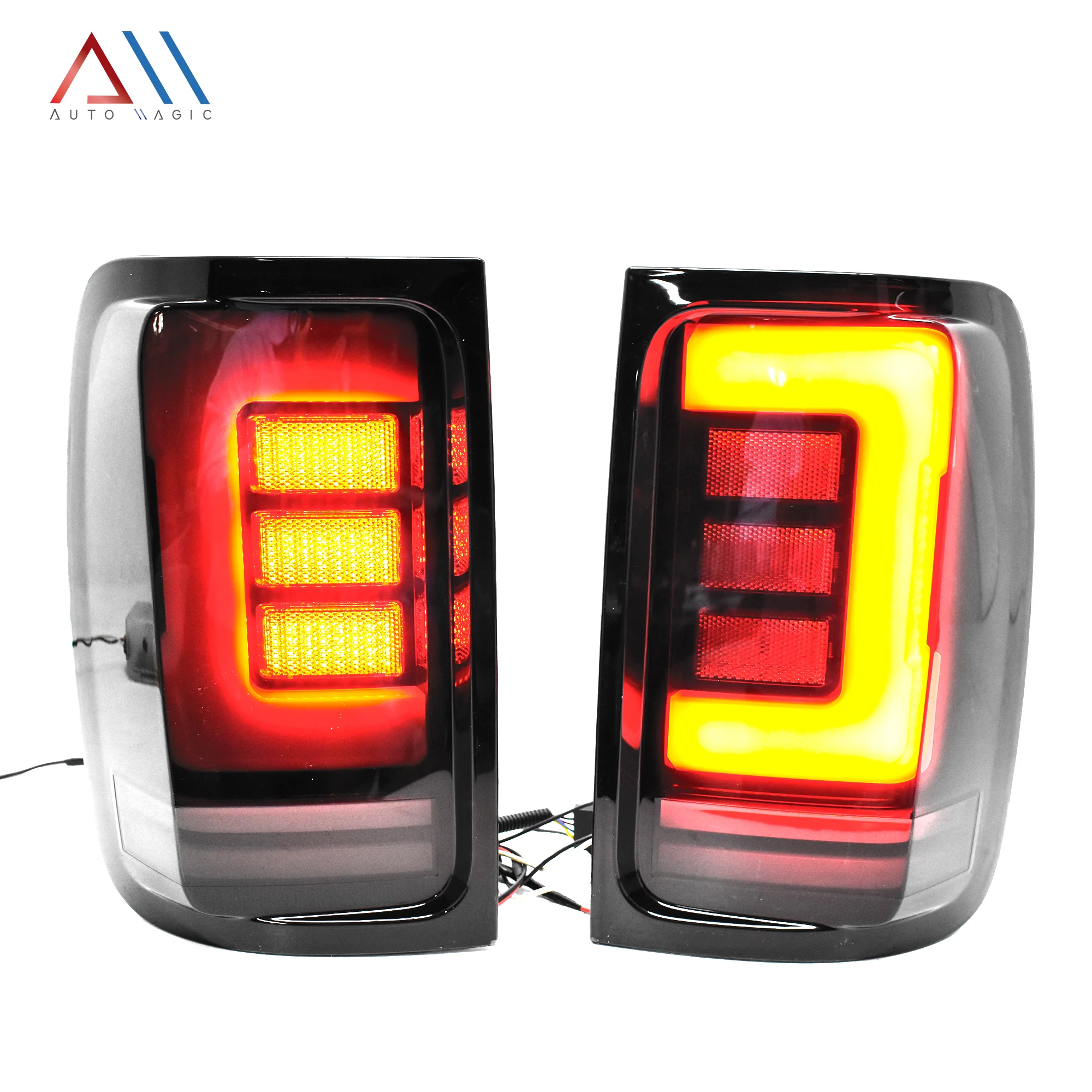 Calaveras Amarok 10-20 LED negras Performance
