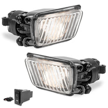 Load image into Gallery viewer, Faros de niebla Jetta/golf 88-92 c/lupa c/arnes switch univ. y focos