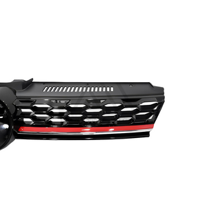 Parrilla Golf 7.5 Gti 18-21 c/mold. roja