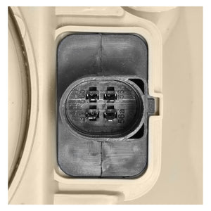 Faros Golf 93-99 cromo p/1 focos mica de vidrio