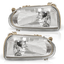 Load image into Gallery viewer, Faros Golf 93-99 cromo p/1 focos mica de vidrio