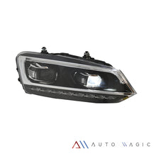 Cargar imagen en el visor de la galería, Faros Vento Polo 14-22 doble lupa, DRL direcc.es Led secuenciales,  sin focos
