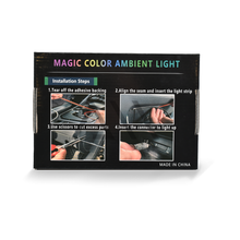 Cargar imagen en el visor de la galería, Luz LED ambiental para piso tira LED.