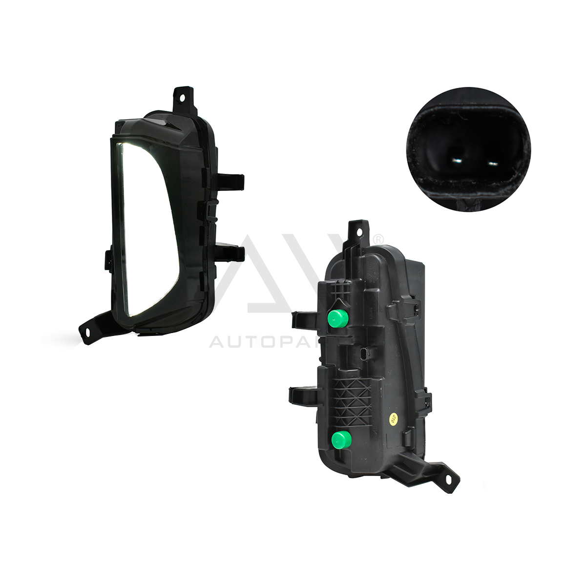Faro niebla Jetta 22-24 Led izq.