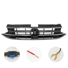 Cargar imagen en el visor de la galería, Parrilla Tiguan 22-24 con Led filo cromo