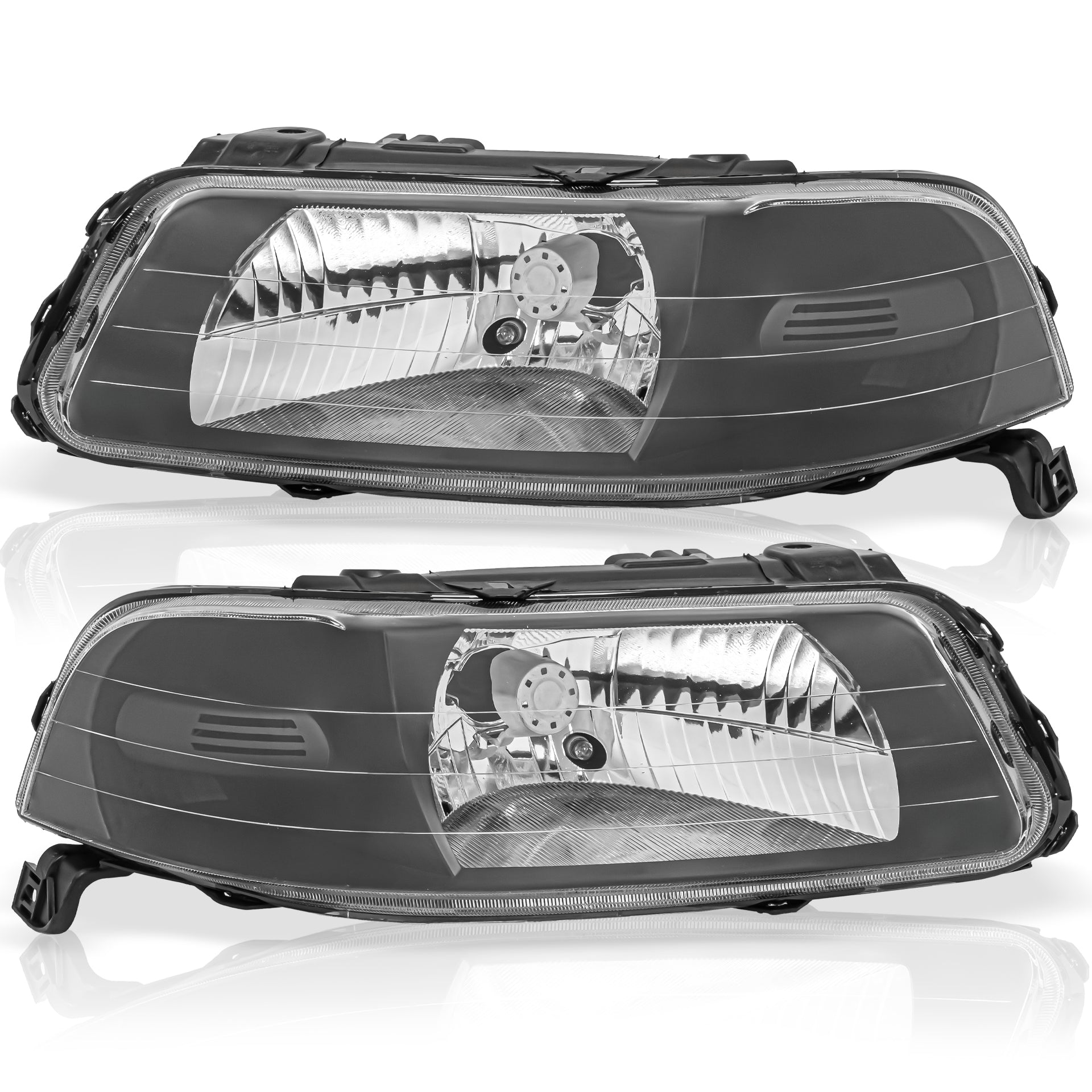 Faros Pointer 00-05 p/1 focos negros
