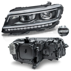 Faros Tiguan 18-21 s/balastras s/foco Izq.