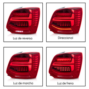 Calavera  Polo 13-22 full Led secuencial.