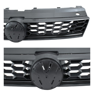 Parrilla Vento Polo 20-22 c/mold. Negra