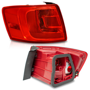 Calavera Jetta 11-14 roja exterior Izq.