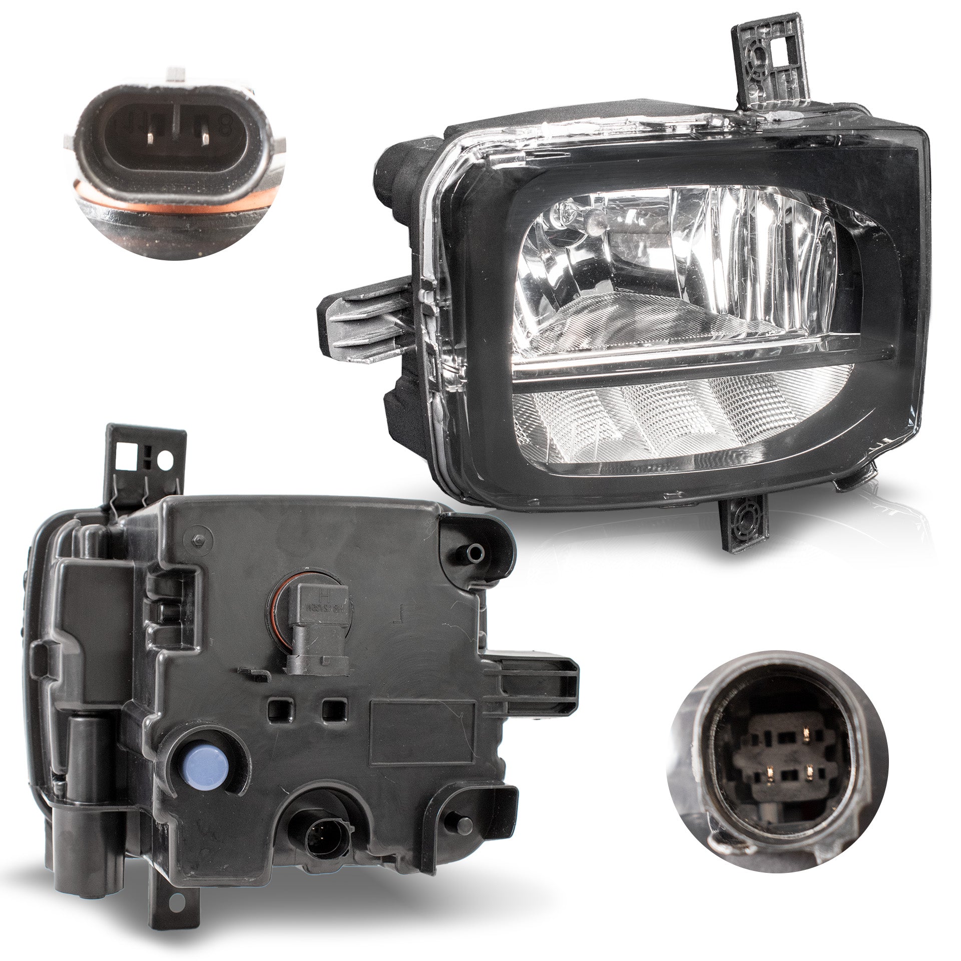 Faro de niebla T-Cross 20-24 c/focos  Der.