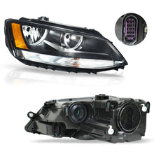 Cargar imagen en el visor de la galería, Faros Jetta 11-18 black edition para 1 cuartos