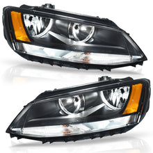 Cargar imagen en el visor de la galería, Faros Jetta 11-18 black edition para 1 cuartos