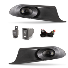 Cargar imagen en el visor de la galería, Faros de niebla Jetta 11-14 c/focos LED c/arnes switch universal