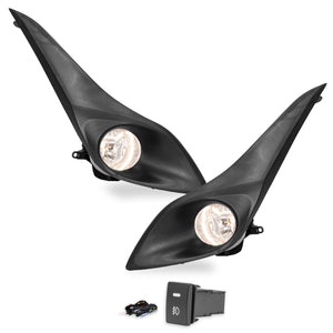 Kit faros de niebla Yaris 18-19 Hatch back  c/arnes switch oem y focos H16