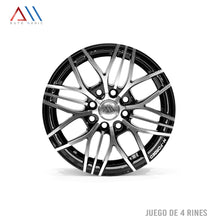 Load image into Gallery viewer, RINES 14 EN 4X100 / 4X114 TSURU --SPARK --BEAT --TIIDA --AVANZA --KICKS --RIO --CIVIC --SENTRA --BEETLE -- VENTO -- MARCH -- SOUL -- LANCER --  SONATA