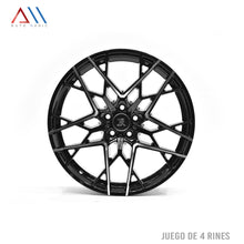 Load image into Gallery viewer, RINES 18 BARRENACION 5X100 (4 RINES) PARA CHEVY — SPARK — TSURU — GOLF — GOL — MARCH — AVEO — VERSA — SONIC –SWIFT — KICKS — Y MAS…