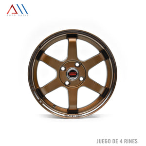 Rines 15 4/100 Tsuru Aveo Spark Beat Gol I10 Mirag + Regalo