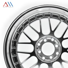 Cargar imagen en el visor de la galería, RINES 17 BARRENACION 4X100 / 4X114 TSURU –SPARK –BEAT –TIIDA –AVANZA –KICKS –RIO –CIVIC –SENTRA –BEETLE — VENTO — MARCH — SOUL — LANCER — SONATA Y MAS…