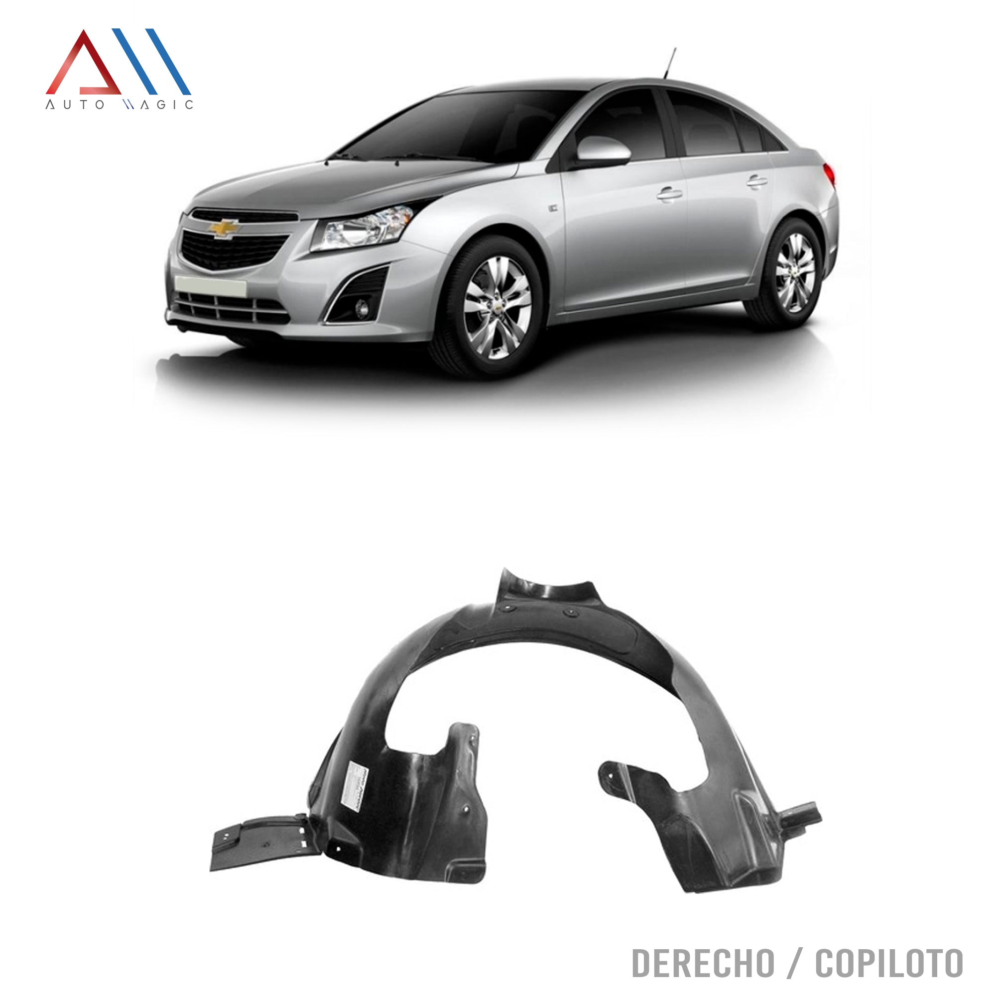 Tolva guardafango Cruze 10-16 salp. del. der.