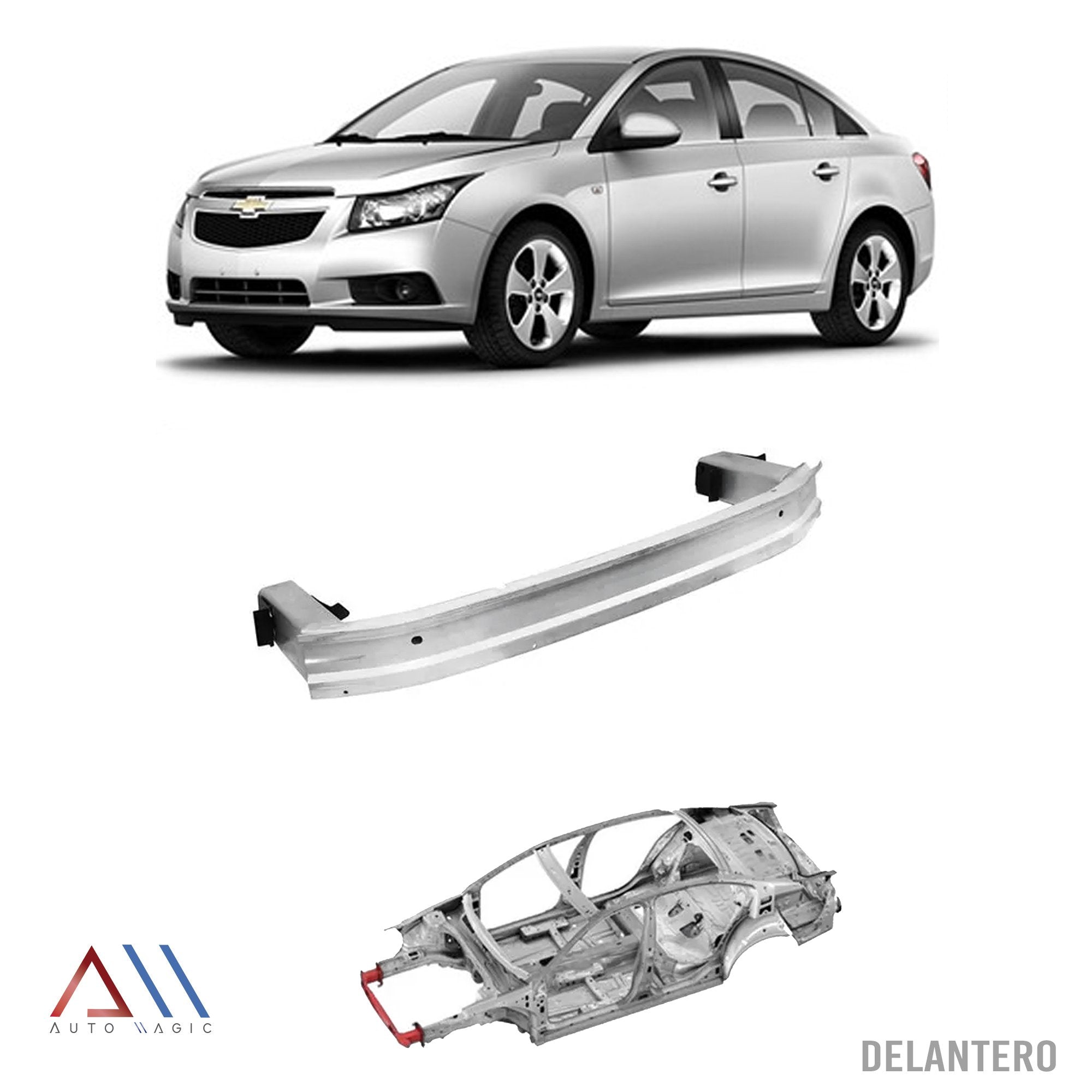 Refuerzo alma del. aluminio Cruze 10-16