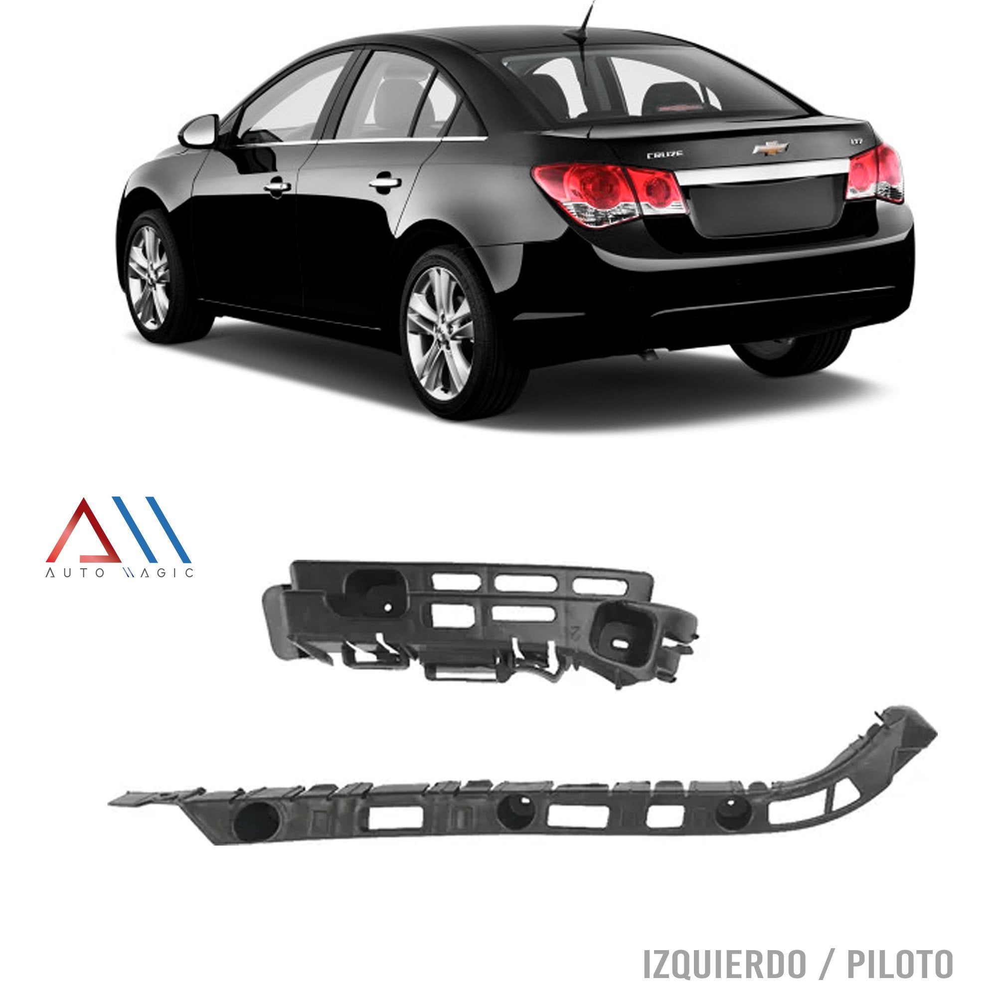 Soportes guía Cruze 10-13 defensa trasero izquierdo