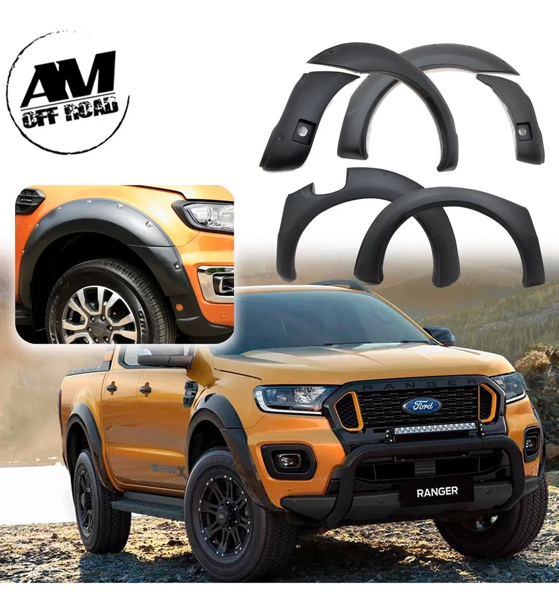 Cantoneras Ranger 20-21 con hoyo para sensor
