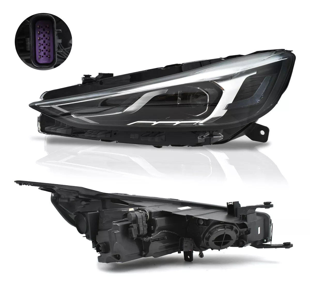 Faro MG GT 22-24 full LED izquierdo