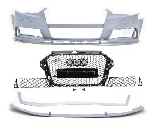 Defensa delantera Audi RS3 13-16 completa con accesorios