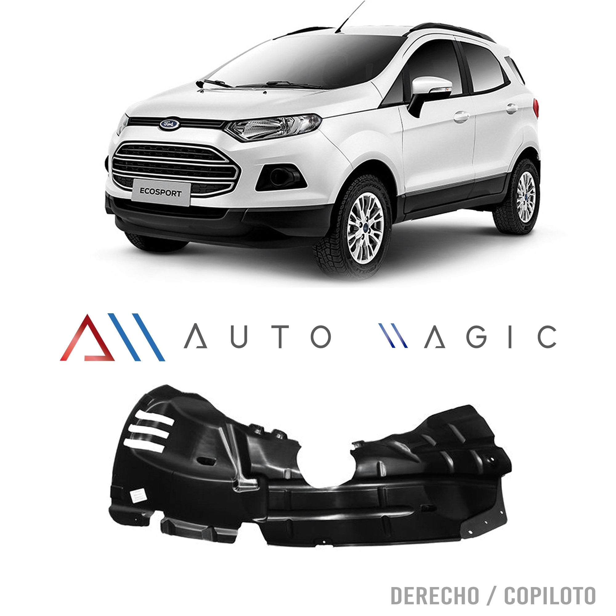 Tolva guardafango Ecosport 13-17 salp. del. der.