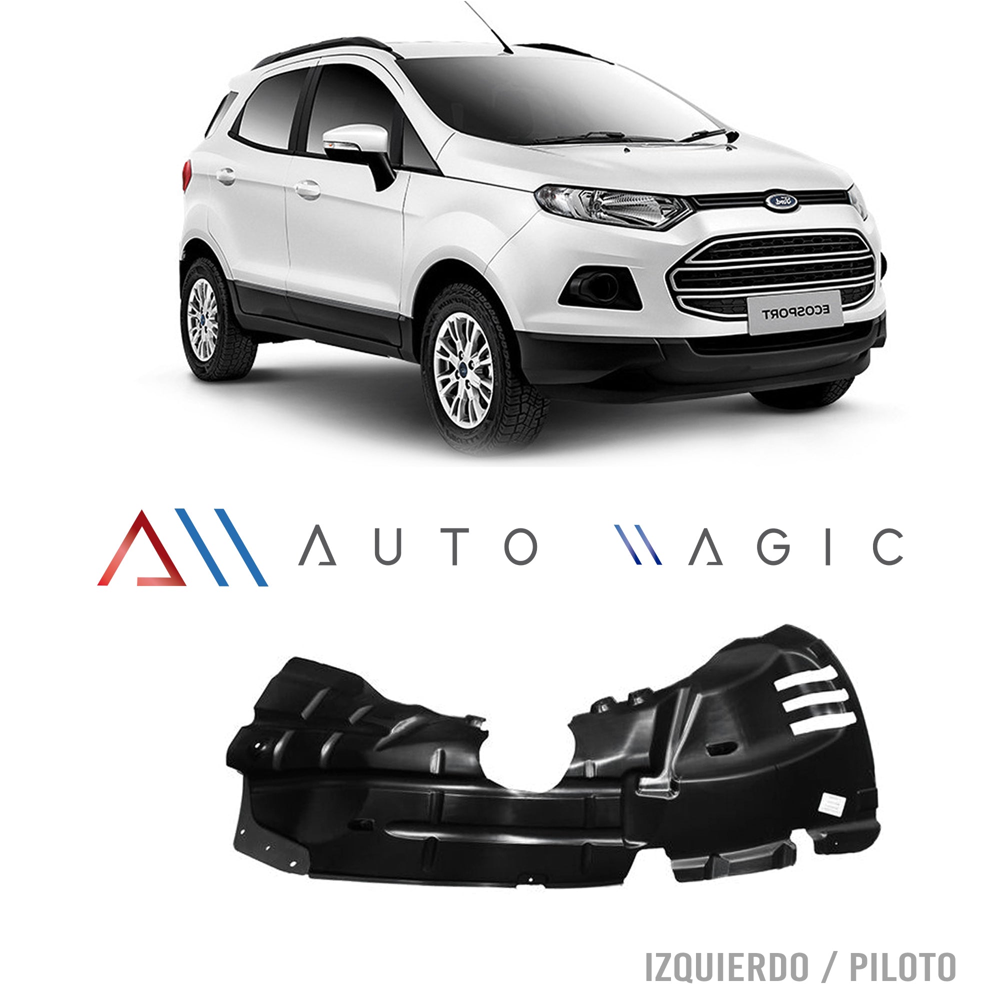 Tolva guardafango Ecosport 13-17 salp. del. izq.