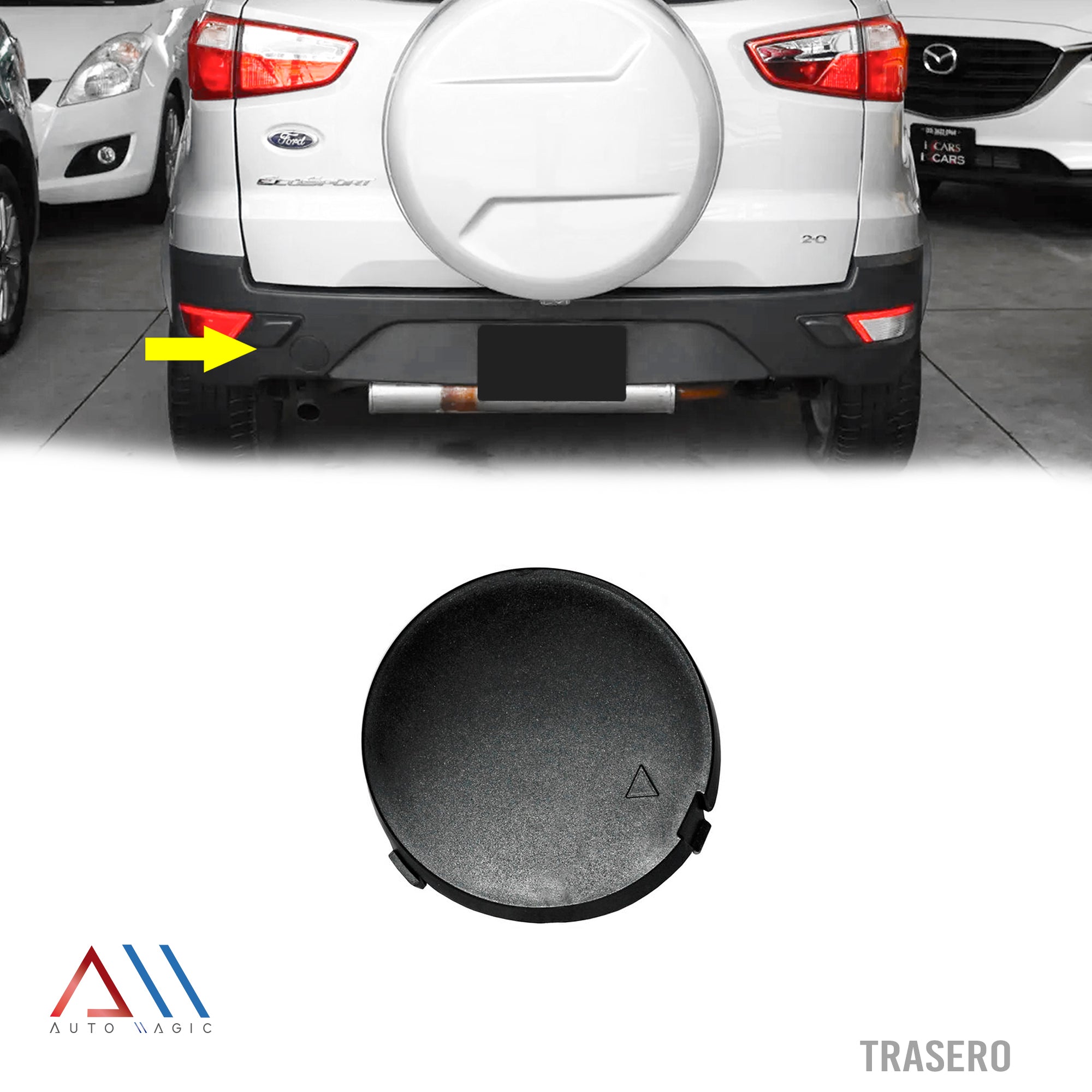 Tapa de remolque Ecosport 13-17 defensa tras.