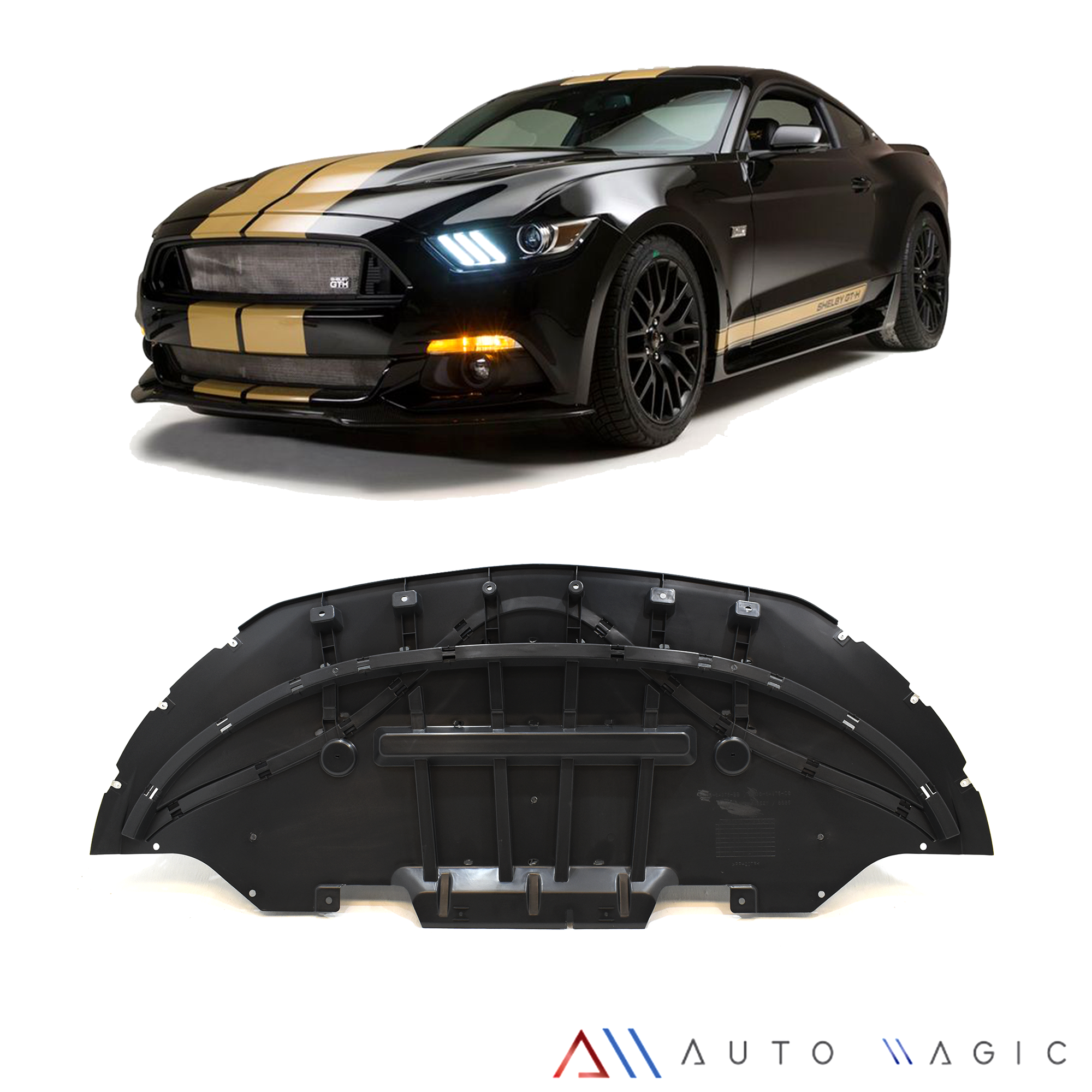 Tolva de guardafango Mustang GT 15-17 inferior