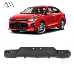 Spoiler de defensa Rio 18-20 sedan c/hoyo para sensor tras.