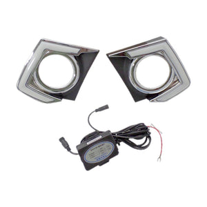 Rejillas Luz de día Mitsubi L200 16-17 Led