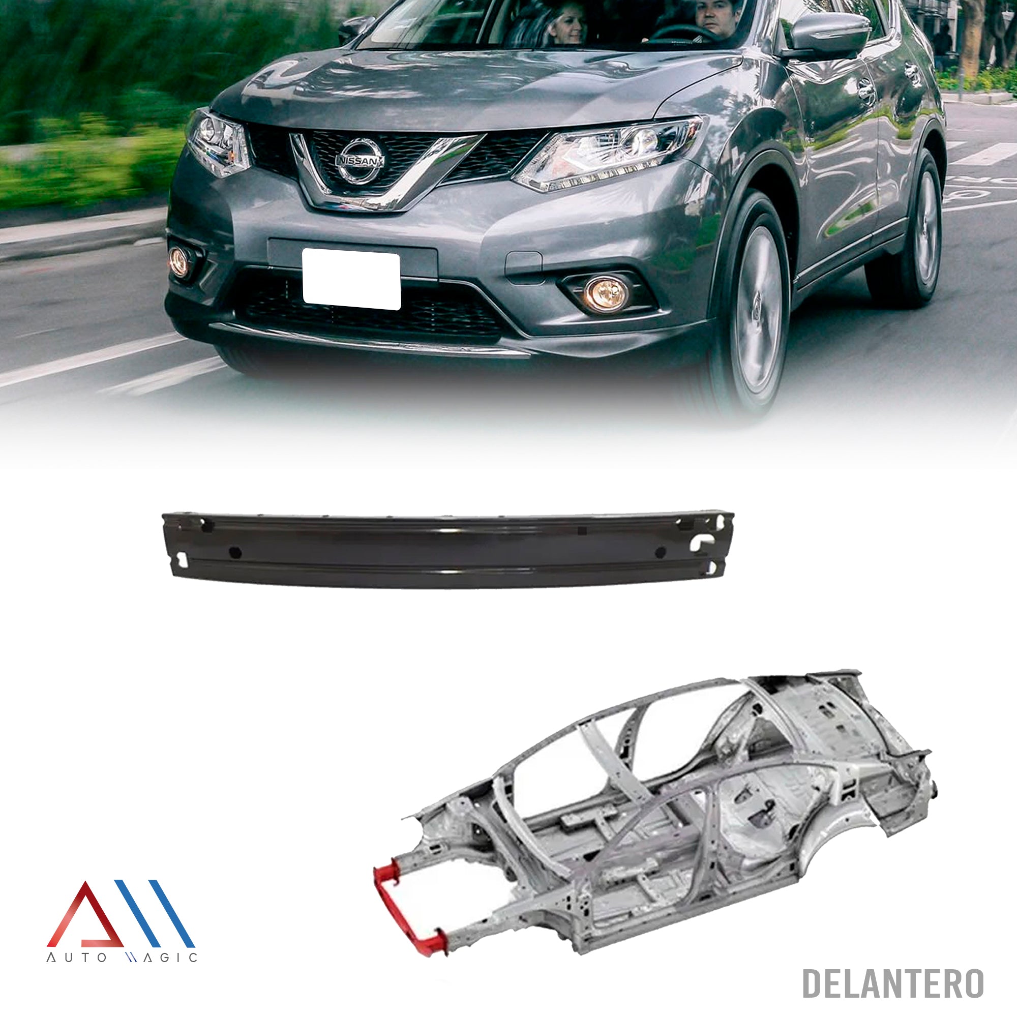 Refuerzo alma X-trail 15-16 delantera