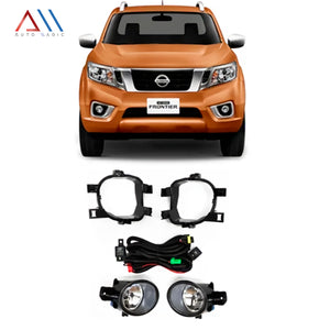 Kit Faros de niebla Np300 Frontier 17-20 c/arnes switch Universal y focos H11