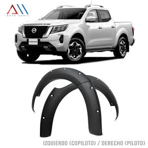 Cantoneras Frontier, NP300 21-25 6¨ ngo. matte