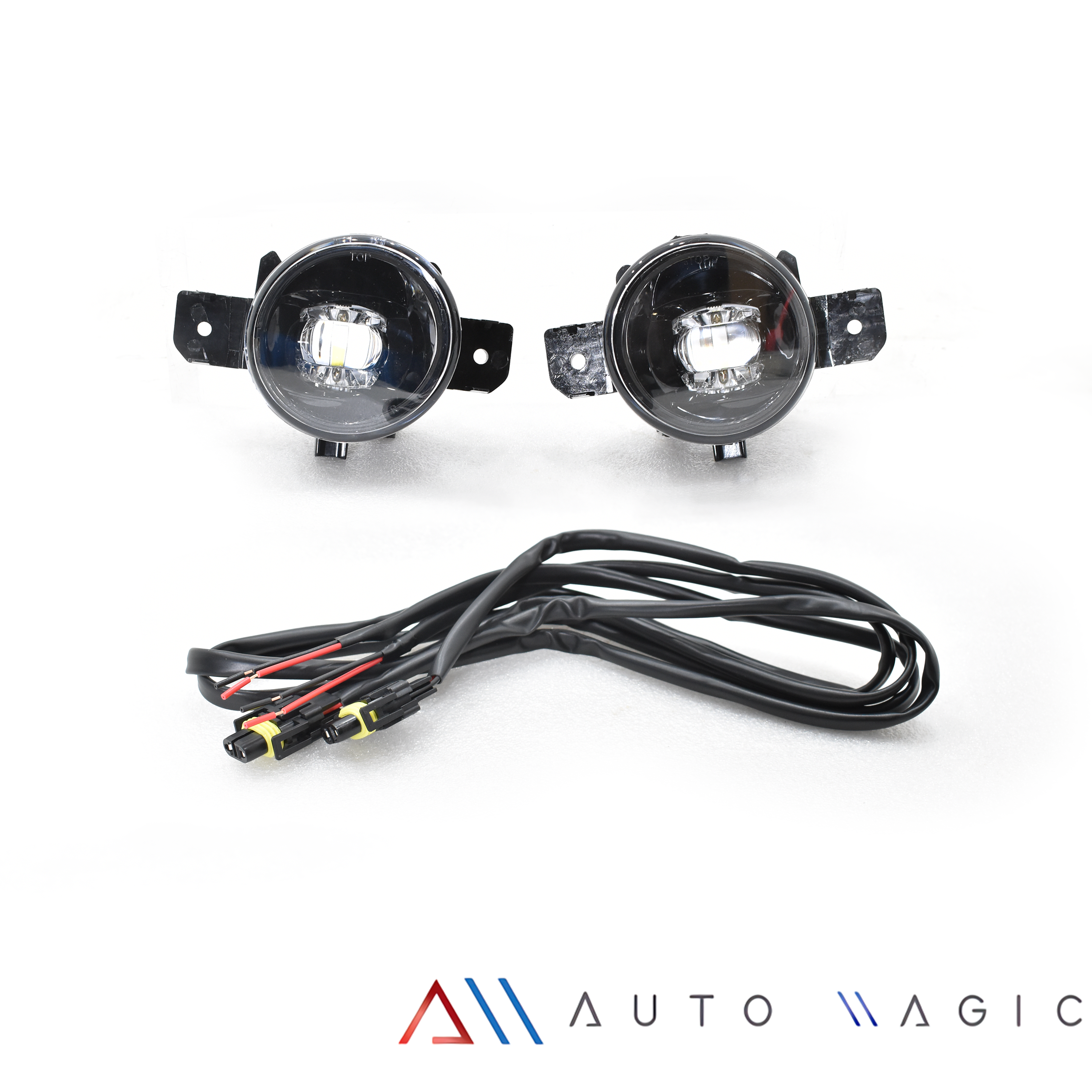 Faros de niebla Versa 12-14/ Platina 02-10/ Sentra 04-06/ Almerra 02-04/ Xtrail 04-07/ Micra 05-07/ Clio 01-09/ Koleos Led