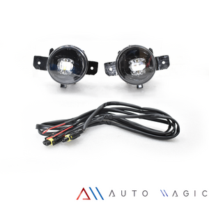 Faros de niebla Versa 12-14/ Platina 02-10/ Sentra 04-06/ Almerra 02-04/ Xtrail 04-07/ Micra 05-07/ Clio 01-09/ Koleos Led