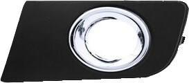 Rejilla Amarok 11-16 c/moldura cromada p/faro niebla izquierda