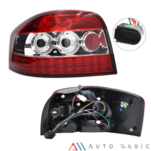Calaveras Audi A3 04-08 LED rojas Performance