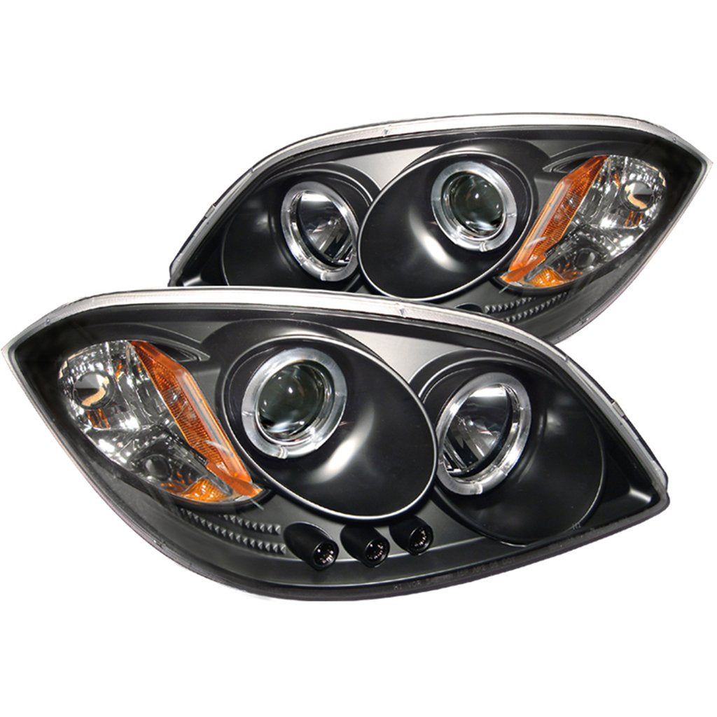 Faros Pontiac G5 05-13 c/lupa y ojo de angel