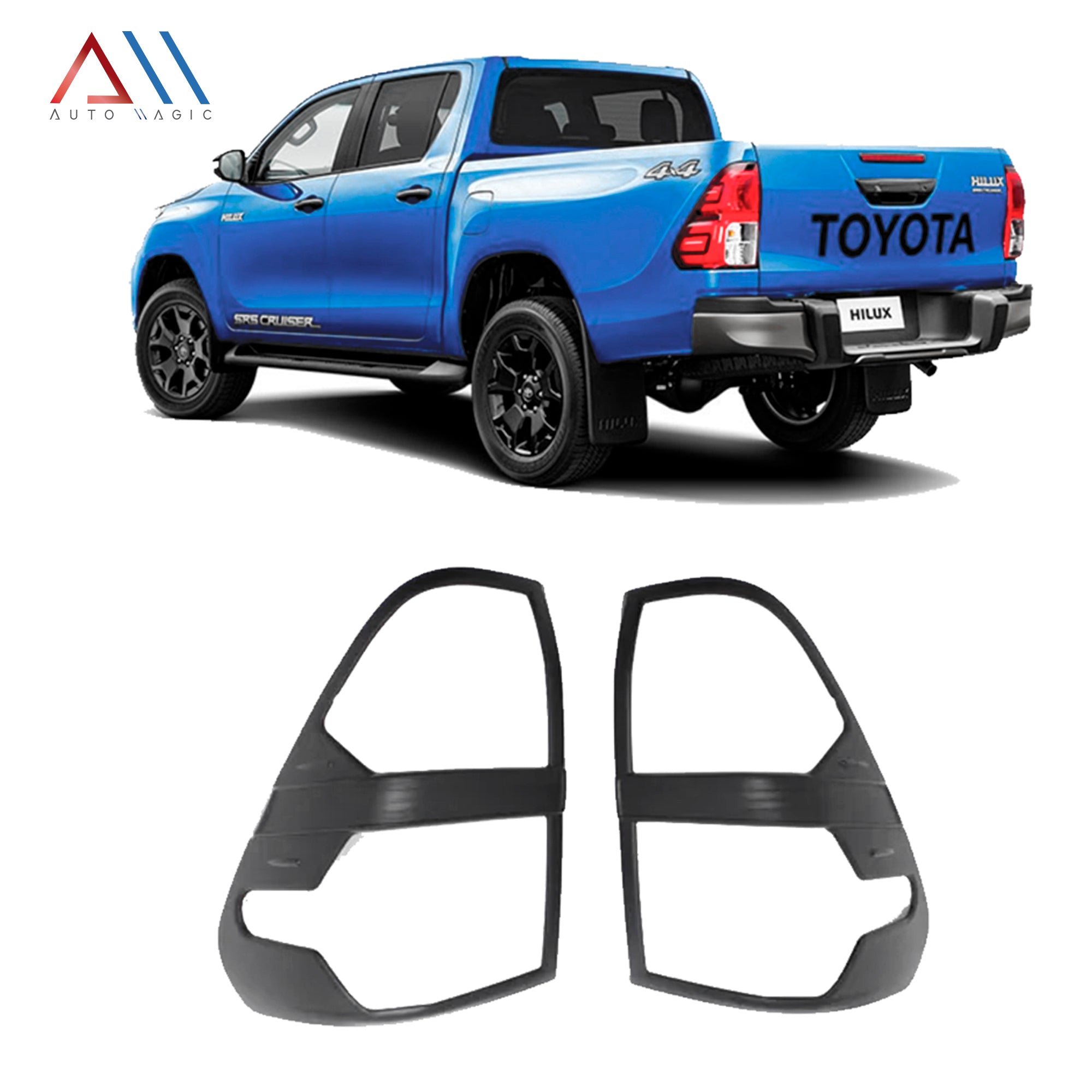 MARCOS DE CALAVERAS PARA HILUX 2016 /2017 /2018 /2019