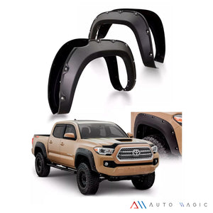 Cantoneras Tacoma 16-23 negro matte