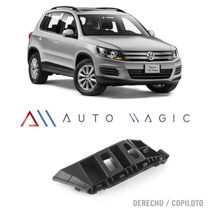 Soporte guia Tiguan 09-17 defensa del. der.