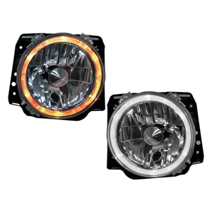 Faros Golf 88-91 liso cromo c/ojo de angel Performance