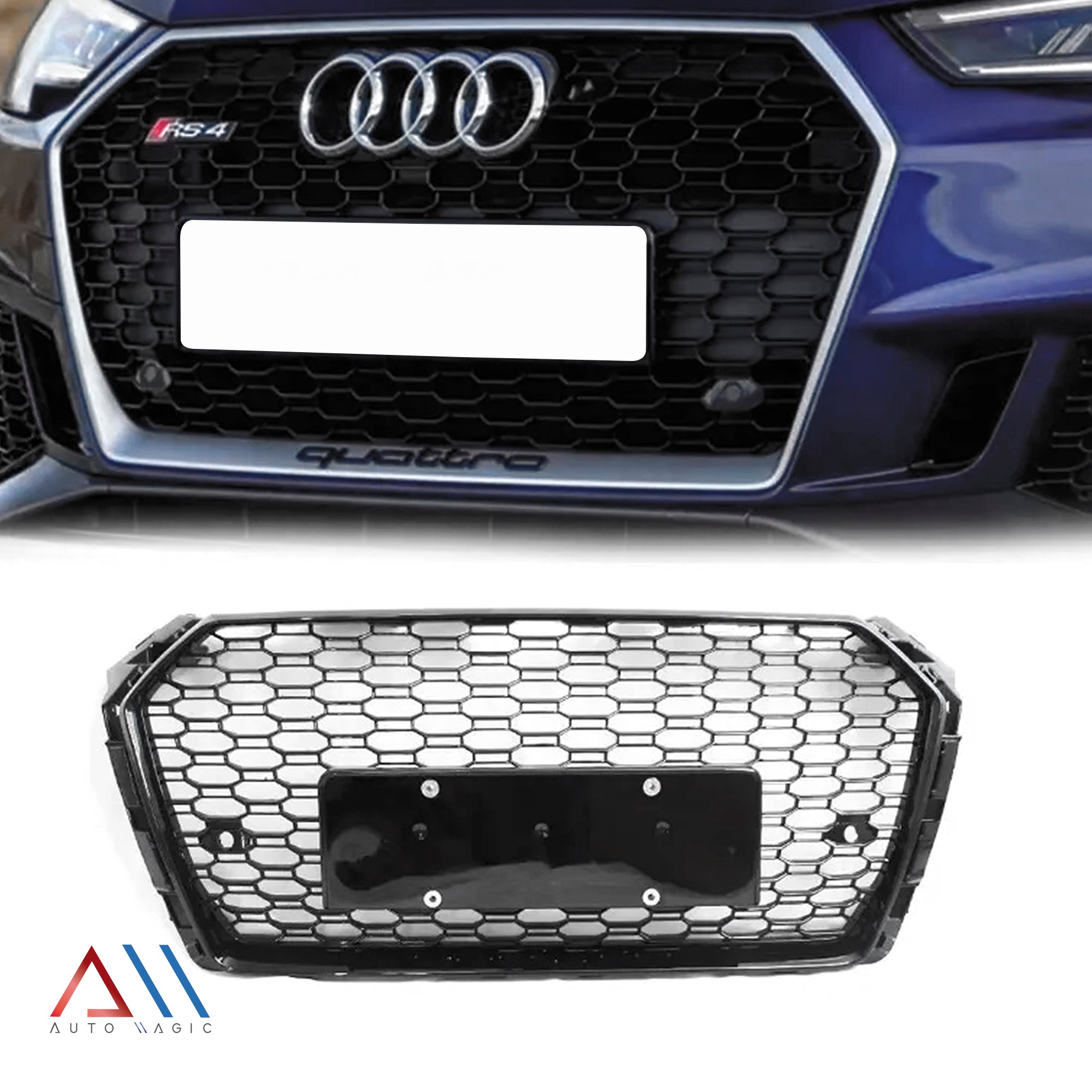 Parrilla Audi RS4 17-19 (aplica para cualquier A4)